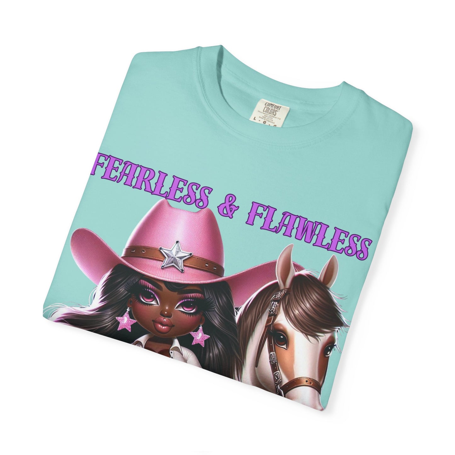 Fearless & Flawless Unisex T-shirt - Perfect for Cowgirl Enthusiasts