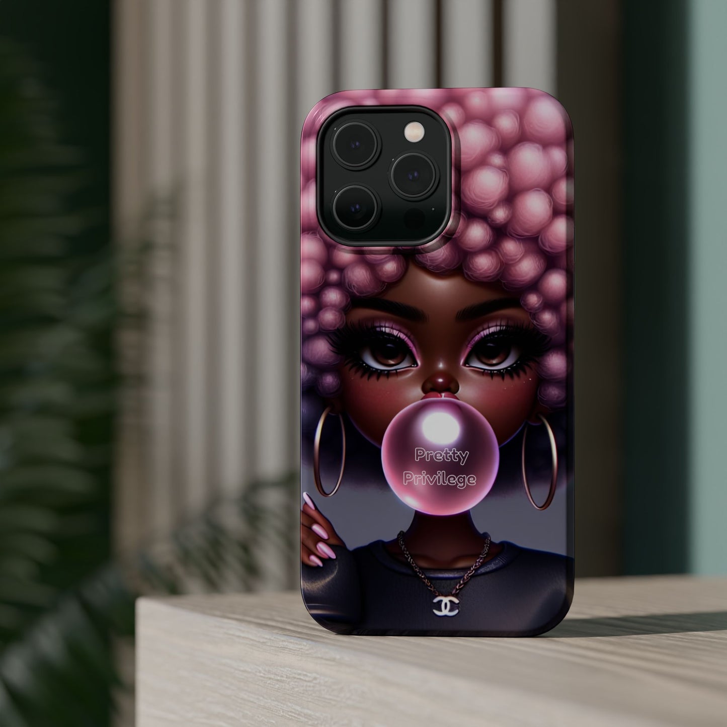 Vibrant Magnetic Tough Case - Pretty Privilege Design