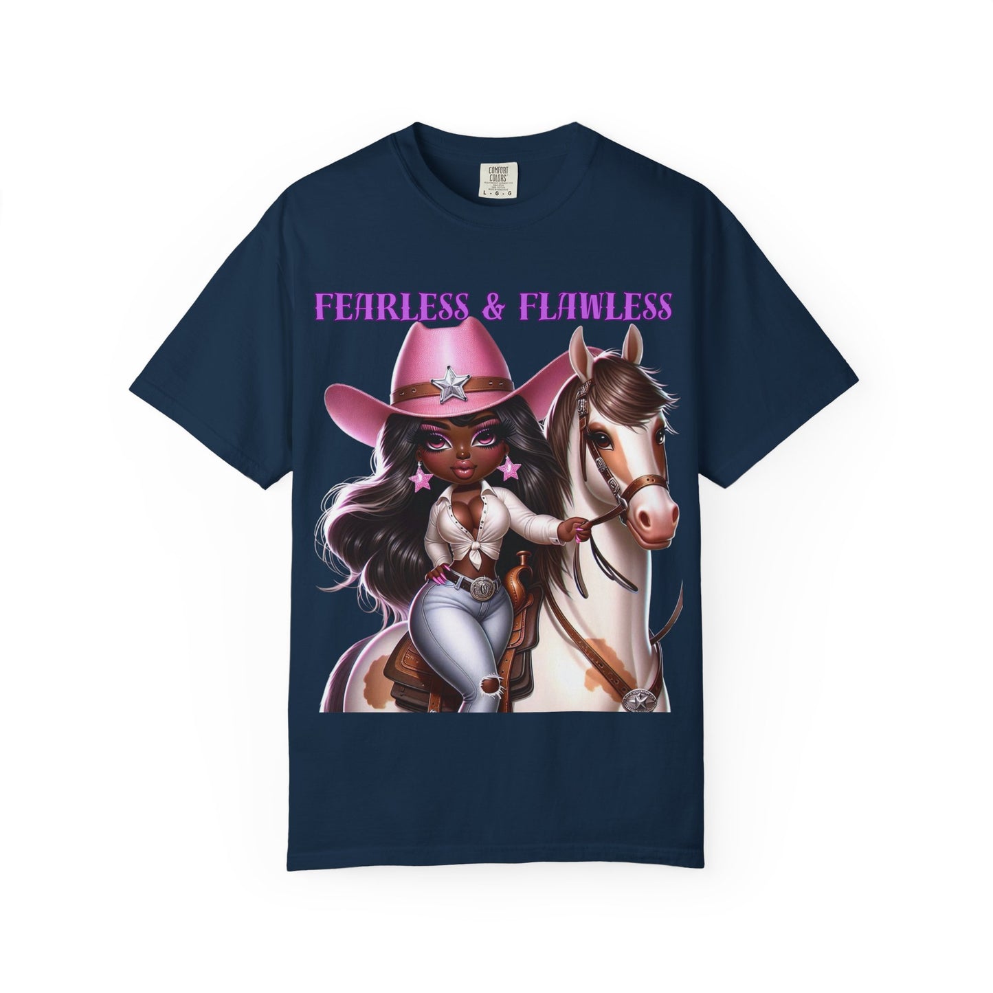 Fearless & Flawless Unisex T-shirt - Perfect for Cowgirl Enthusiasts