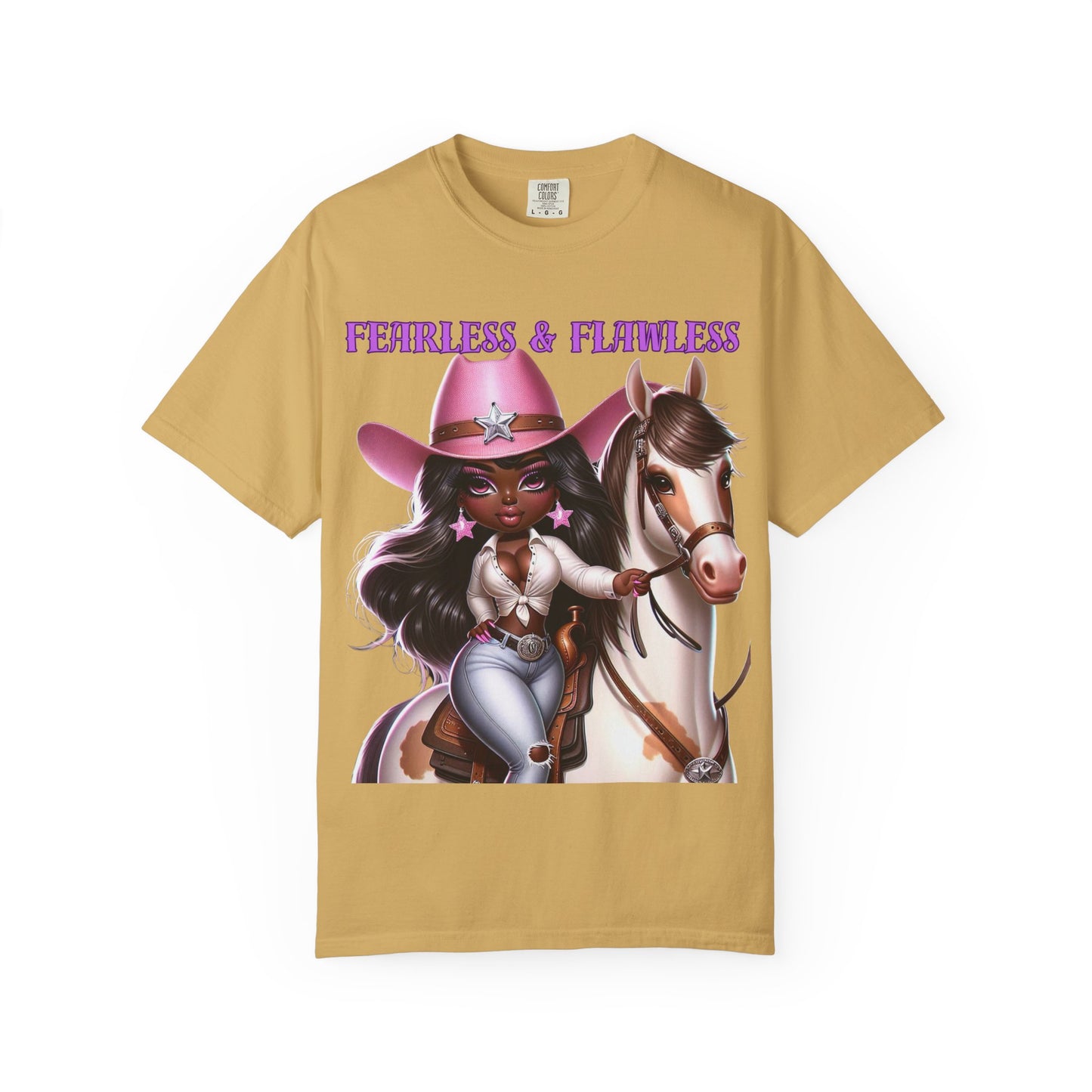 Fearless & Flawless Unisex T-shirt - Perfect for Cowgirl Enthusiasts