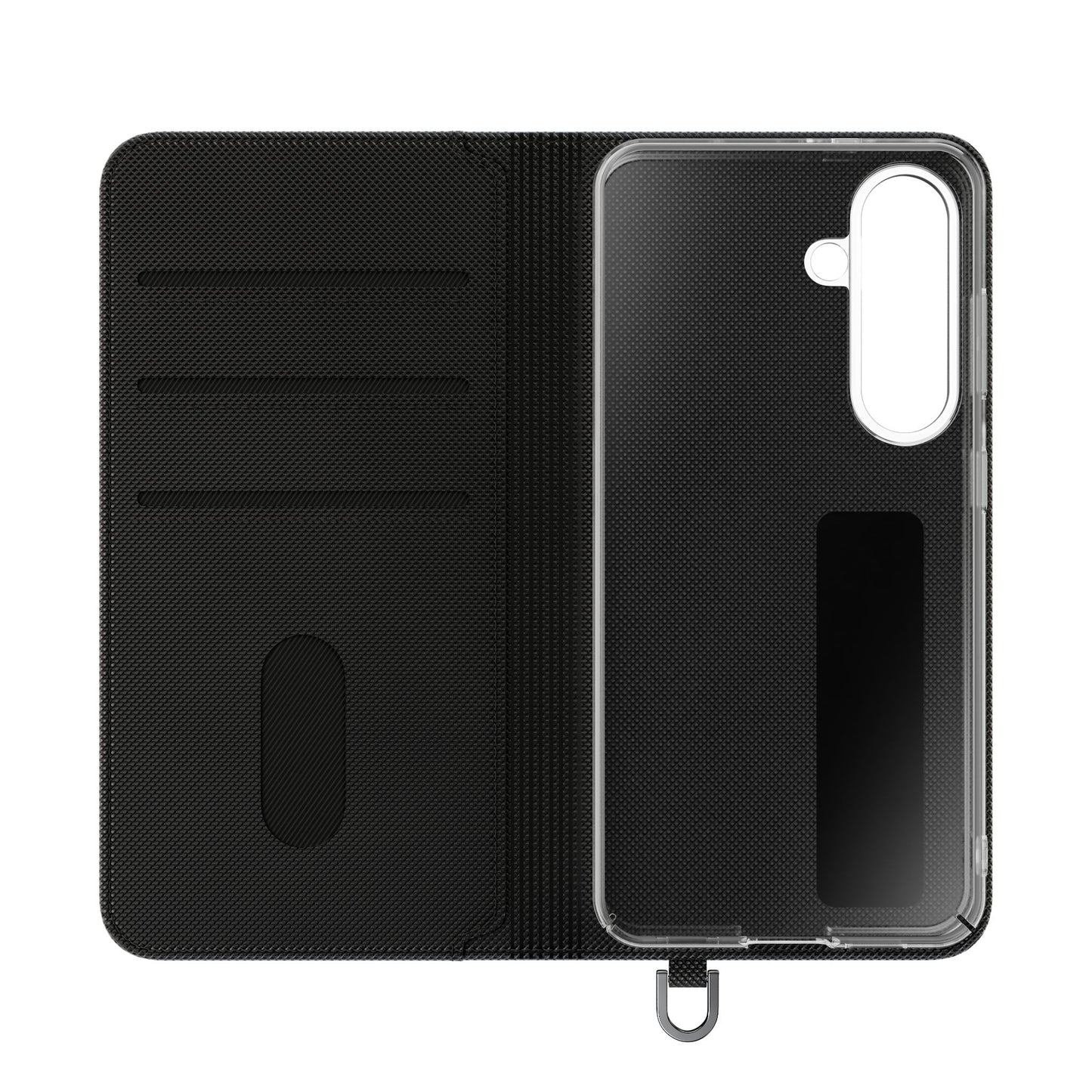 Empowered Businesswoman Flip Case - Stylish Phone Wallet Cover with Money Design