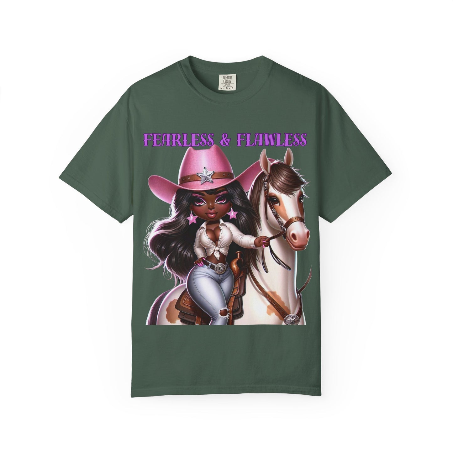 Fearless & Flawless Unisex T-shirt - Perfect for Cowgirl Enthusiasts