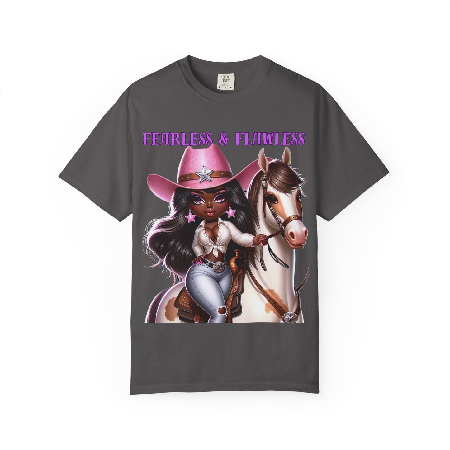 Fearless & Flawless Unisex T-shirt - Perfect for Cowgirl Enthusiasts