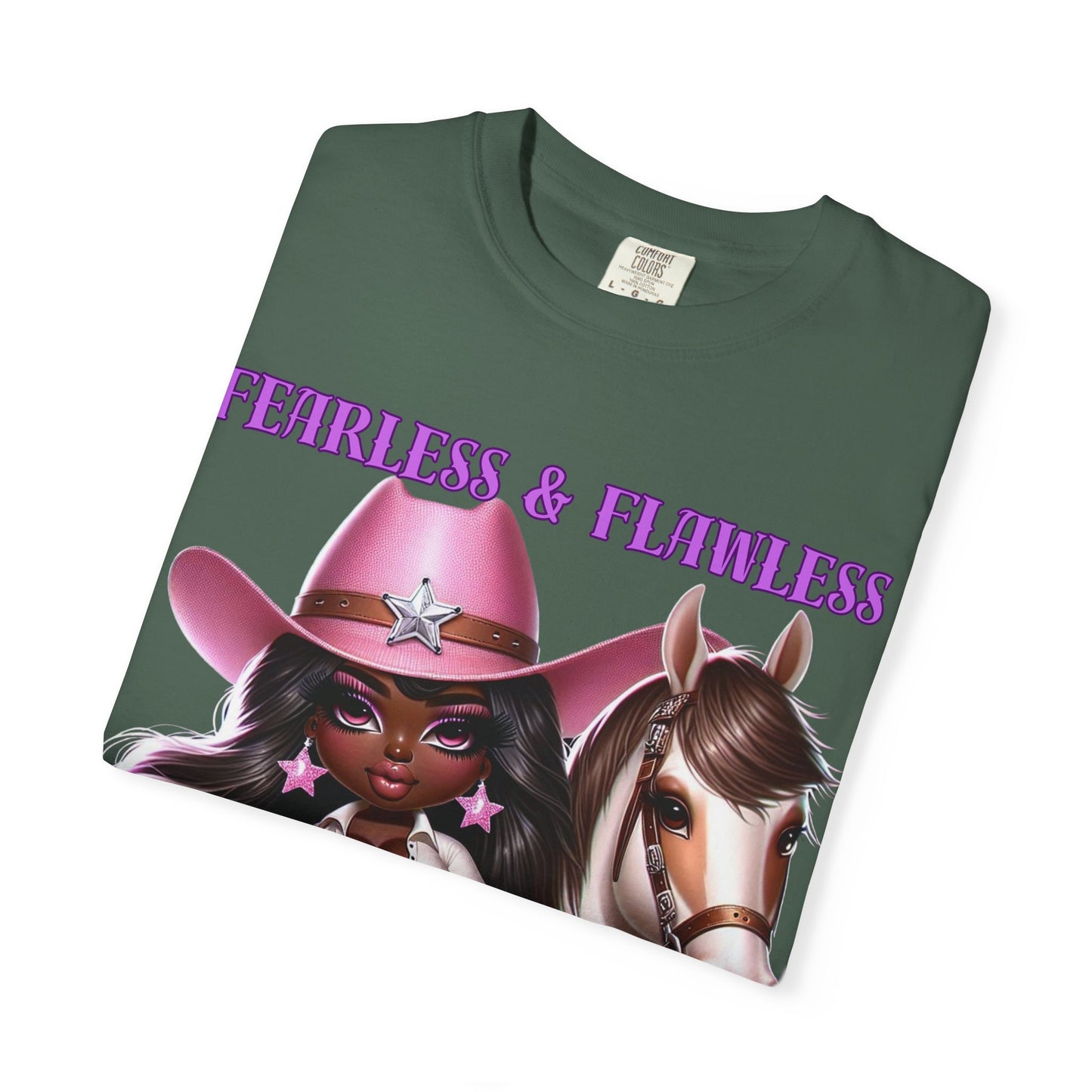 Fearless & Flawless Unisex T-shirt - Perfect for Cowgirl Enthusiasts