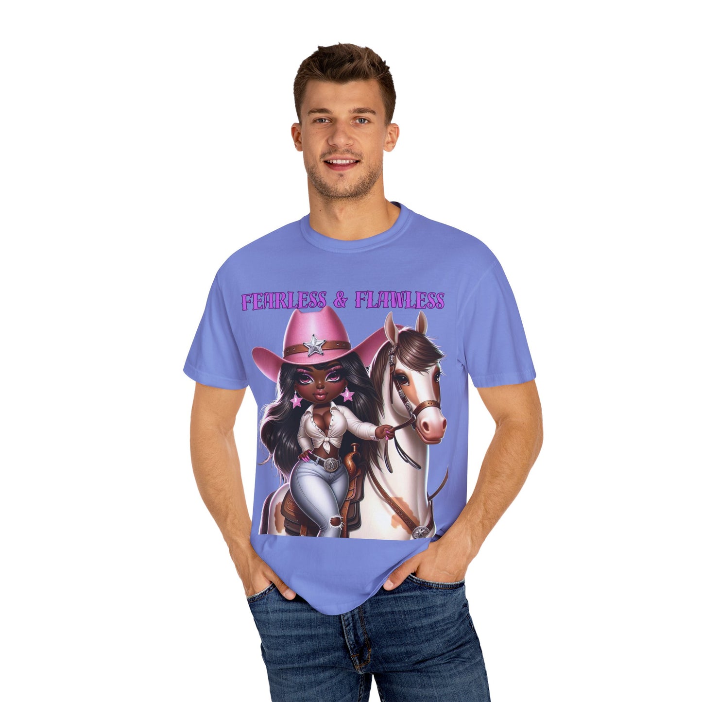 Fearless & Flawless Unisex T-shirt - Perfect for Cowgirl Enthusiasts