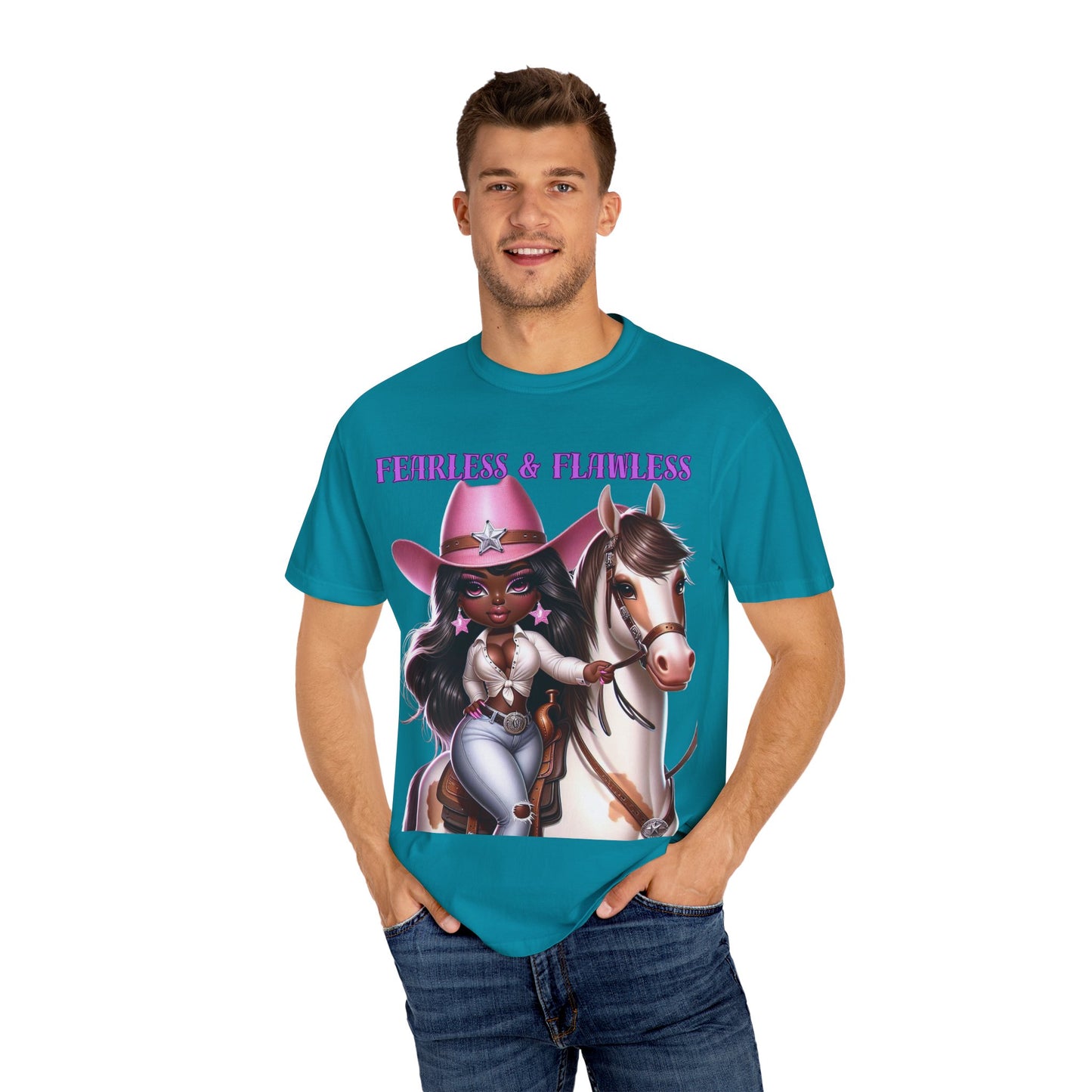 Fearless & Flawless Unisex T-shirt - Perfect for Cowgirl Enthusiasts