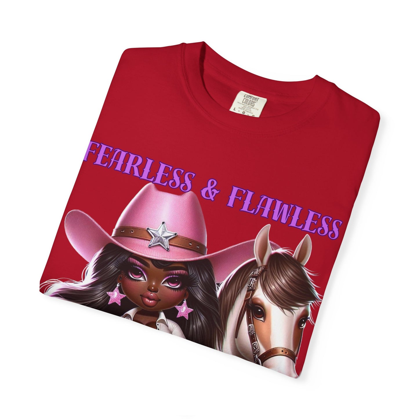 Fearless & Flawless Unisex T-shirt - Perfect for Cowgirl Enthusiasts