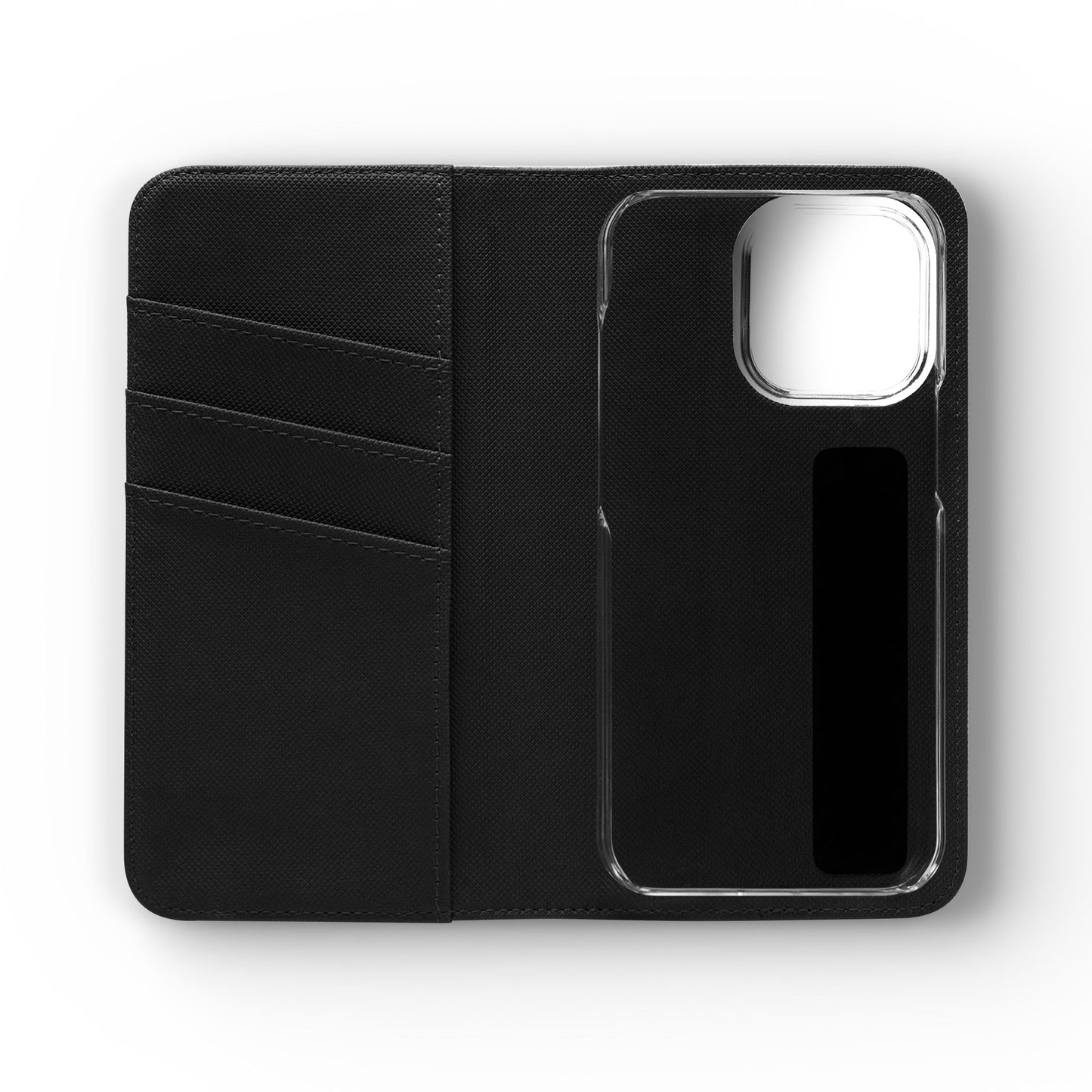 Empowered Businesswoman Flip Case - Stylish Phone Wallet Cover with Money Design