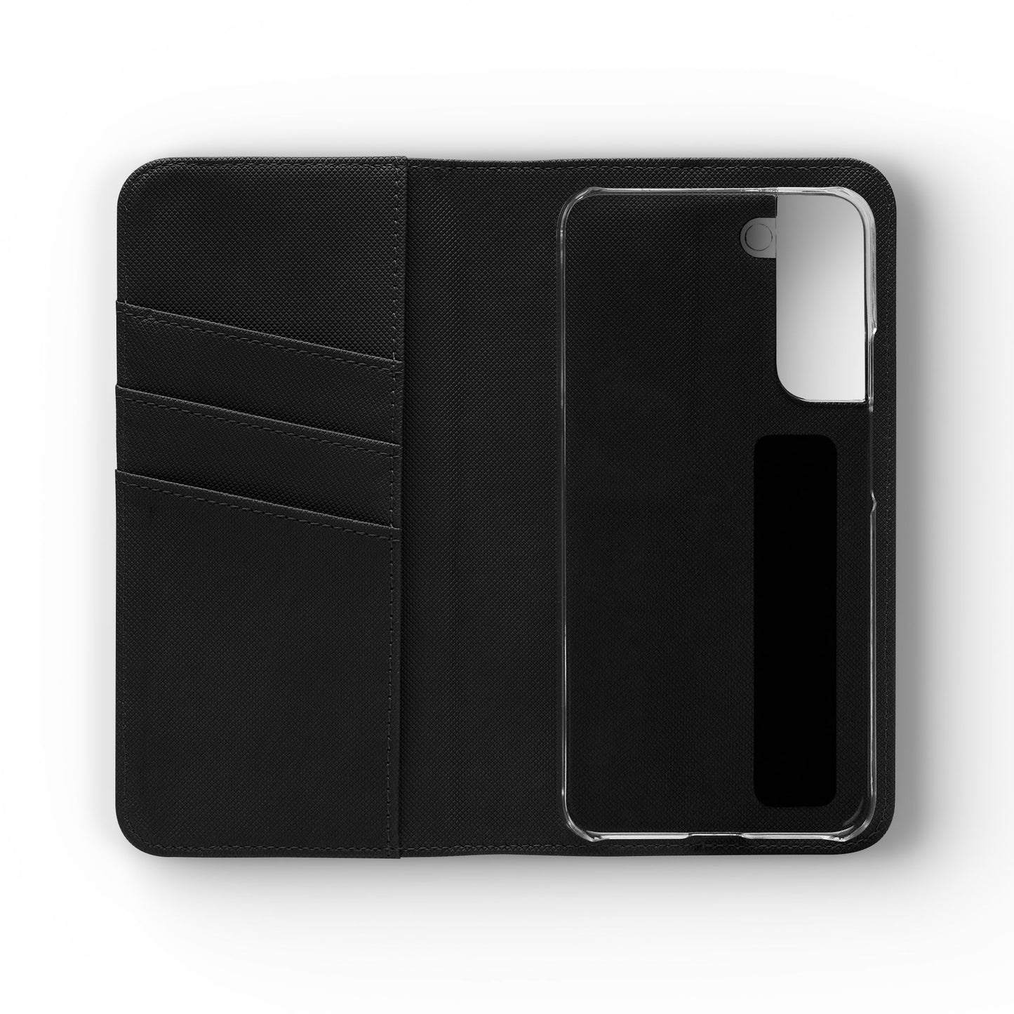 Empowered Businesswoman Flip Case - Stylish Phone Wallet Cover with Money Design
