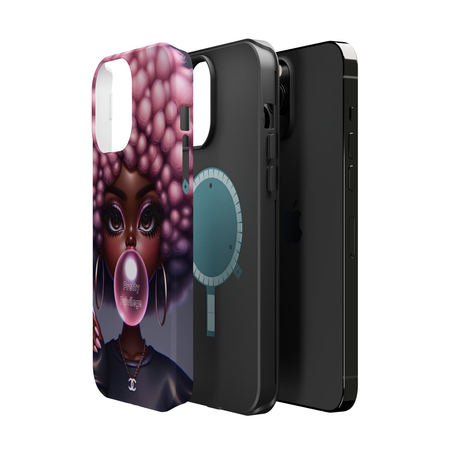 Vibrant Magnetic Tough Case - Pretty Privilege Design