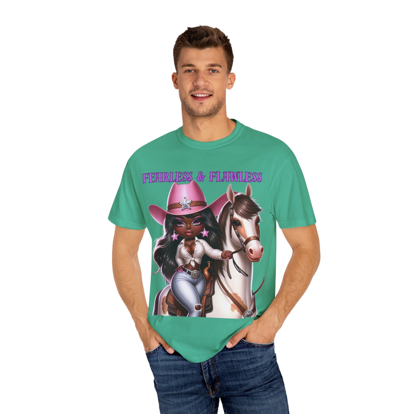 Fearless & Flawless Unisex T-shirt - Perfect for Cowgirl Enthusiasts