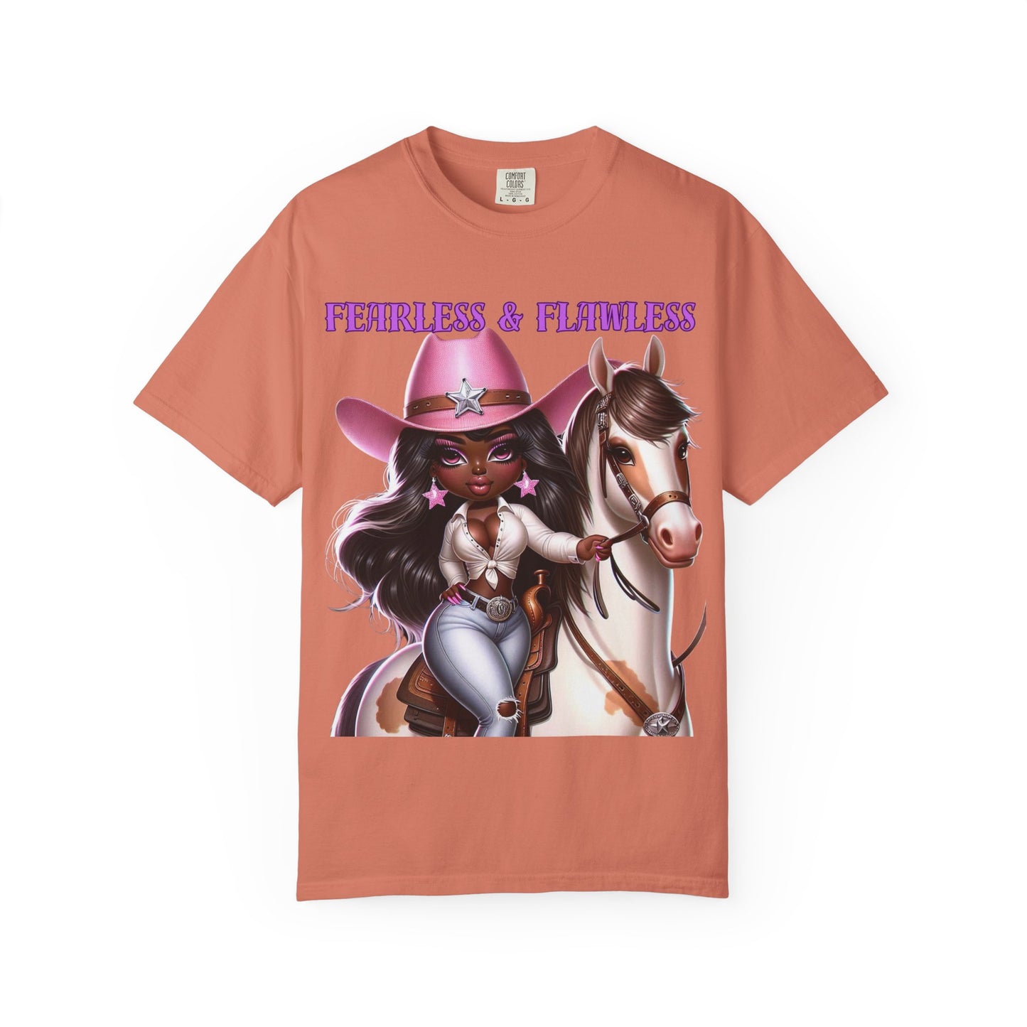 Fearless & Flawless Unisex T-shirt - Perfect for Cowgirl Enthusiasts