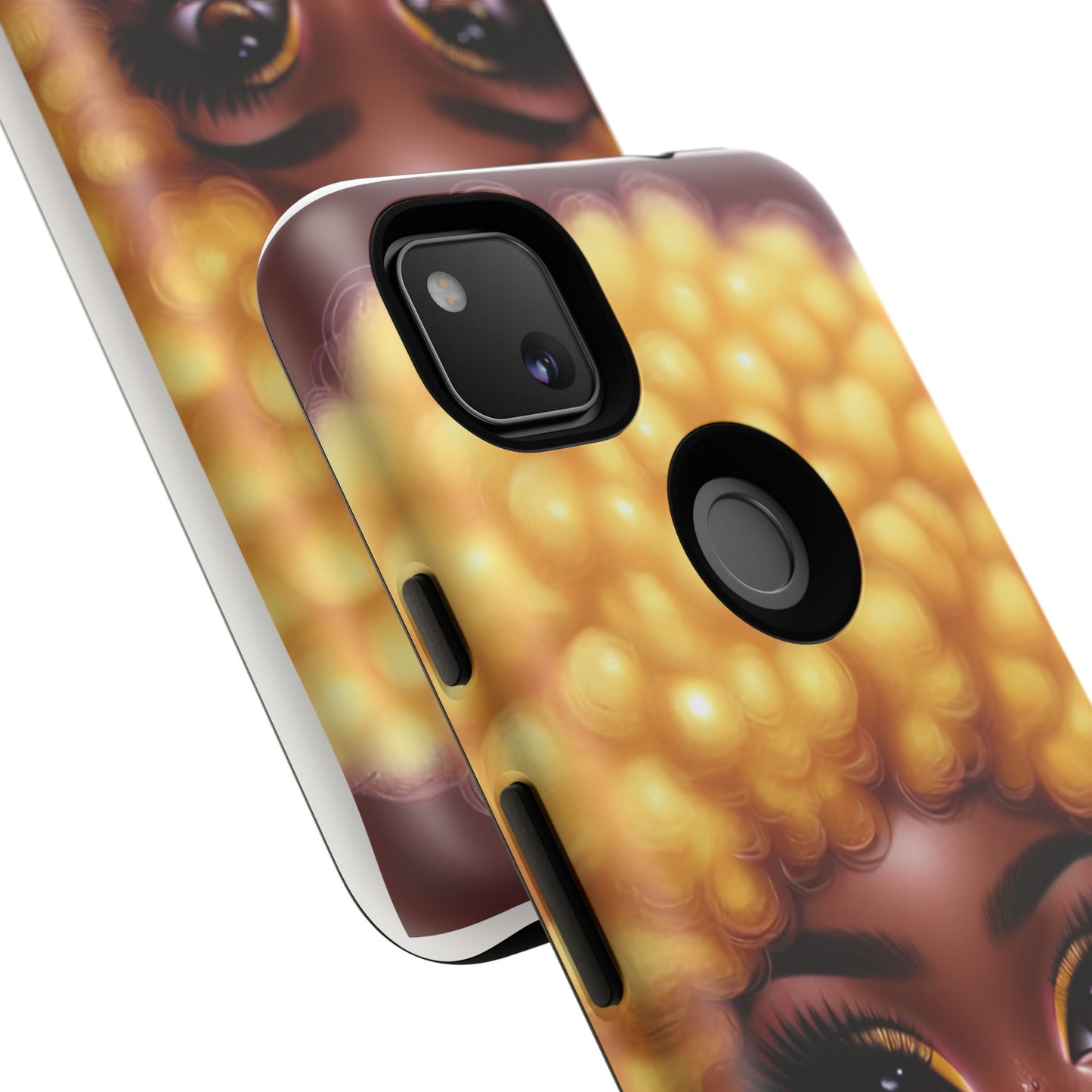 Ambitious Afro bubblegum iPhone Case - Tough Cases for Bold Expression