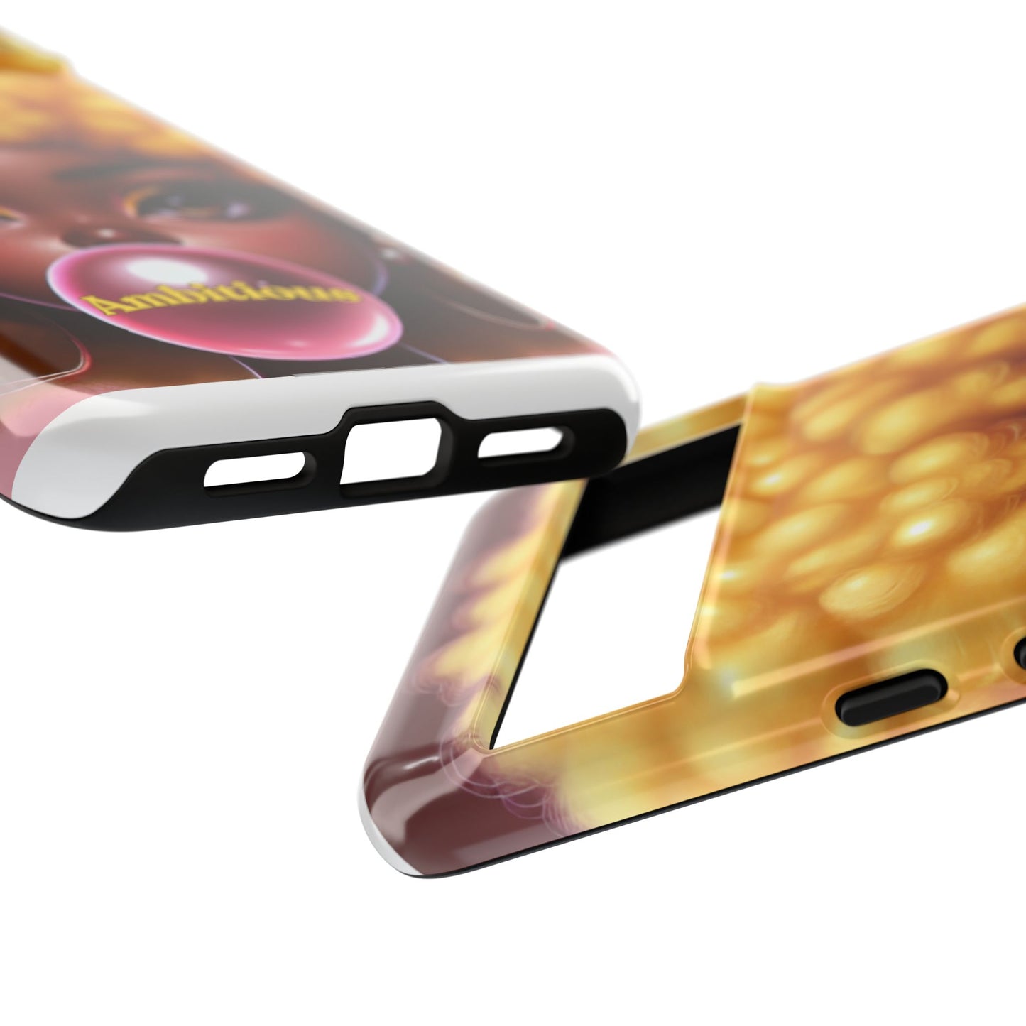 Ambitious Afro bubblegum iPhone Case - Tough Cases for Bold Expression