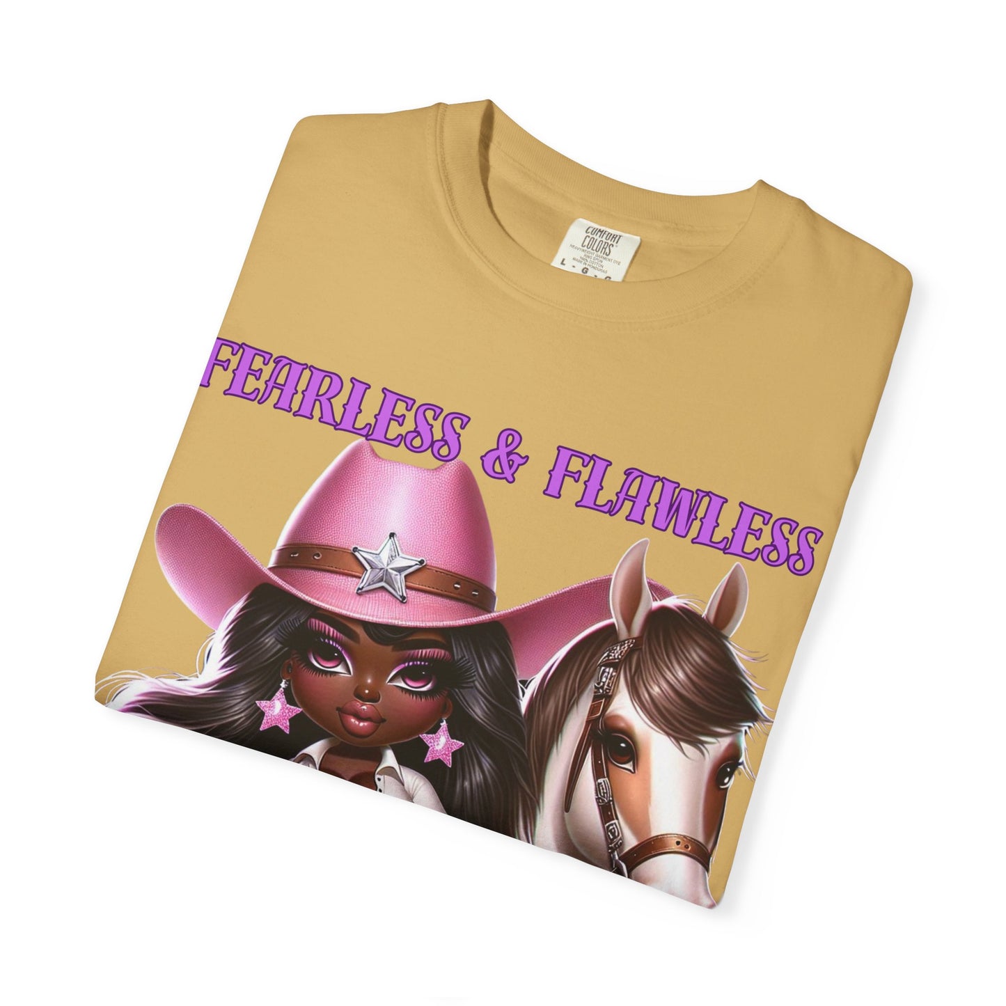 Fearless & Flawless Unisex T-shirt - Perfect for Cowgirl Enthusiasts