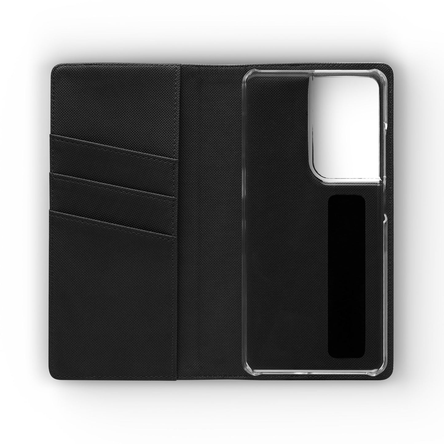 Empowered Businesswoman Flip Case - Stylish Phone Wallet Cover with Money Design