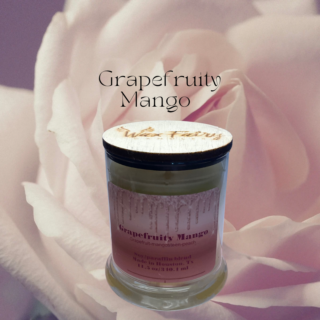 Grapefruity-Mango Scented Candle