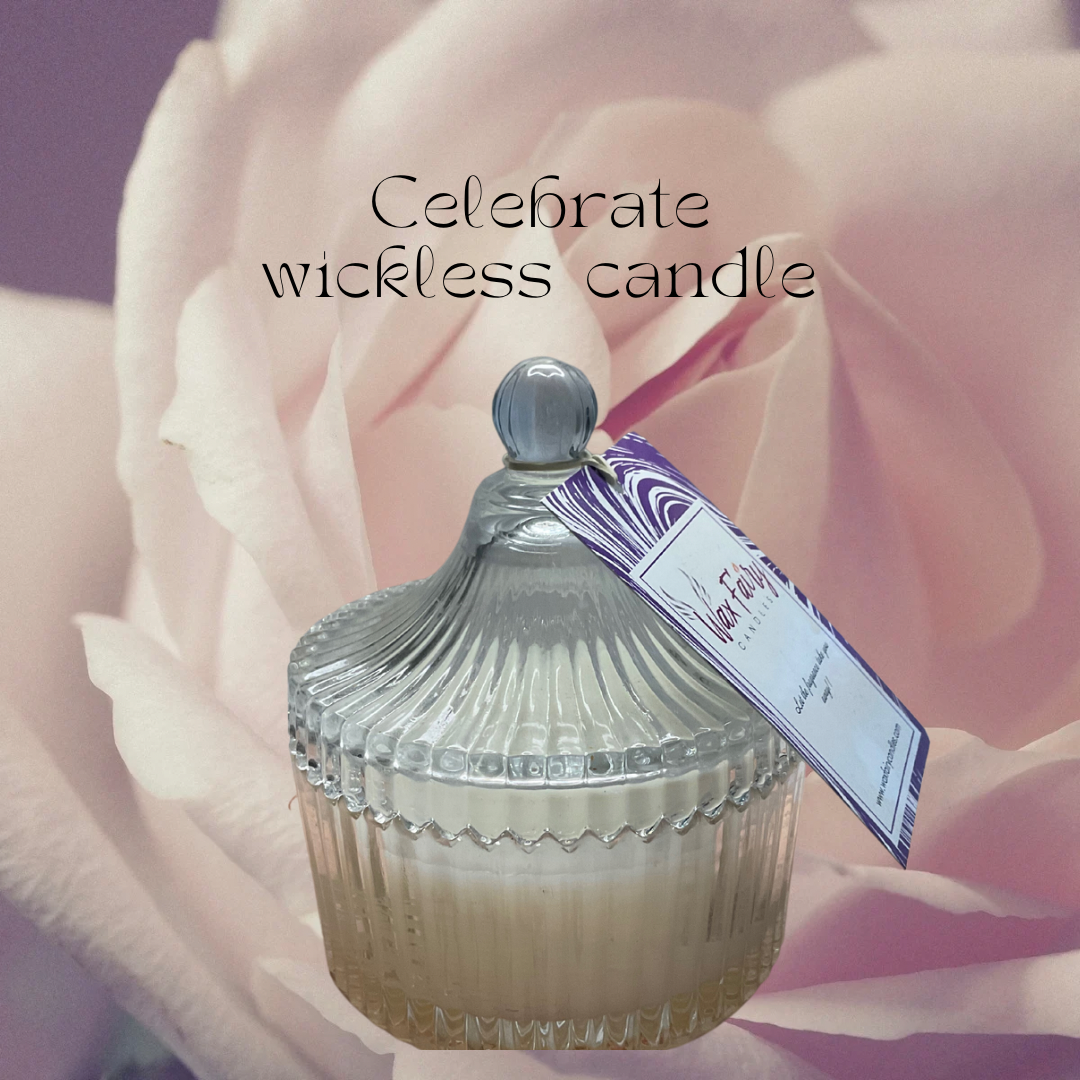 “Celebrate” Wickless Candle