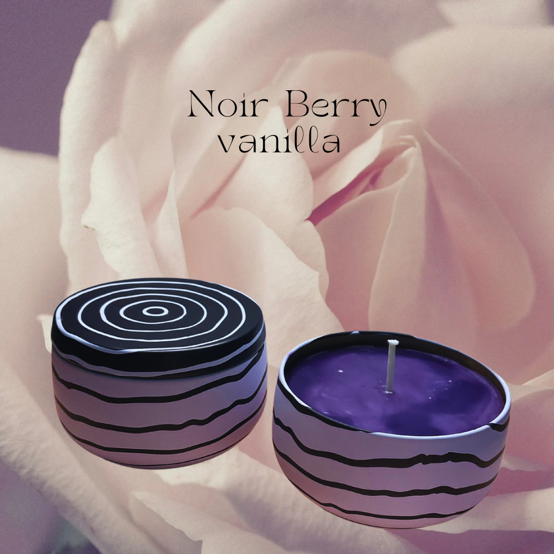 Noir Berry Vanilla Scented Candle