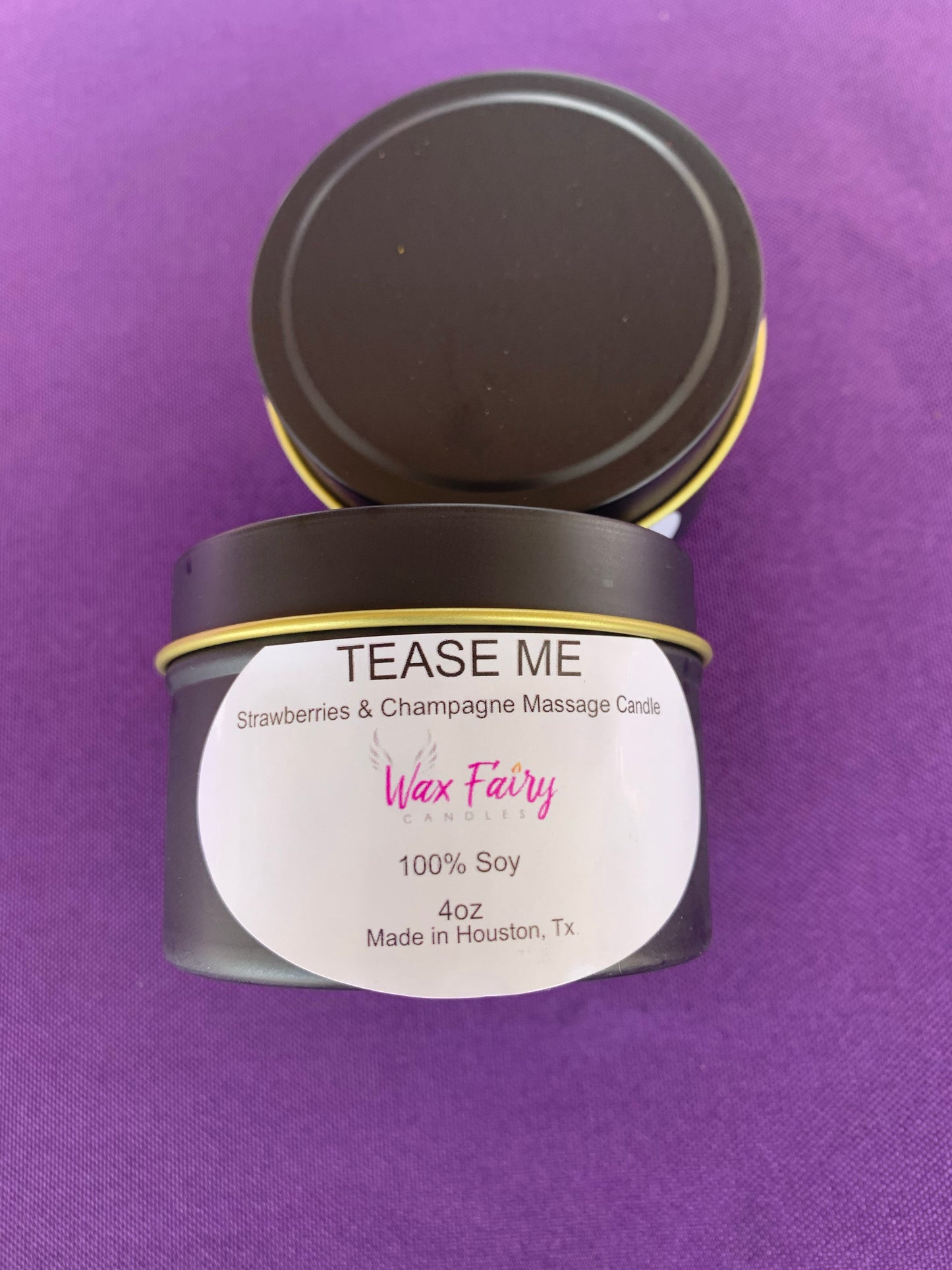 TEASE ME Scented Massage Candle